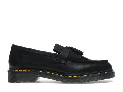 Dr. Martens Adrian Yellow Stitch Ambassador Leather Loafers Black - authentic Dr. Martens sneakers