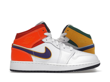 Jordan 1 Mid Alternate Multi-Color (GS) - authentic Jordan sneakers