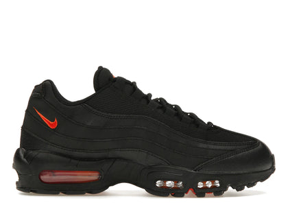 Nike Air Max 95 Black Red Orange - authentic Nike sneakers