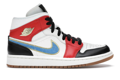 Jordan 1 Mid Let(Her)Man (Women's) - authentic Jordan sneakers