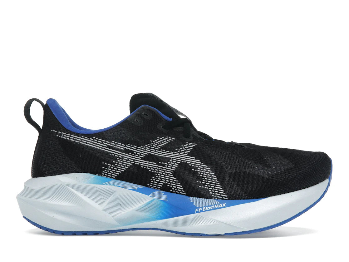 ASICS Novablast 5 Schwarz Weiß Blau