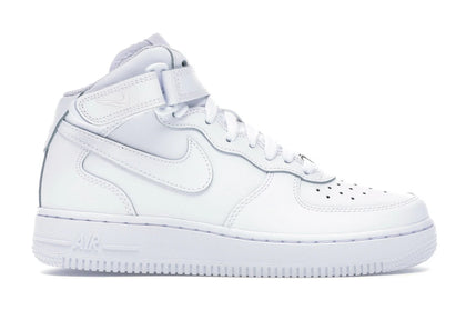 Nike Air Force 1 Mid White (GS) - authentic Nike sneakers