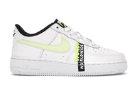 Nike Air Force 1 Low Worldwide White Barely Volt (GS)