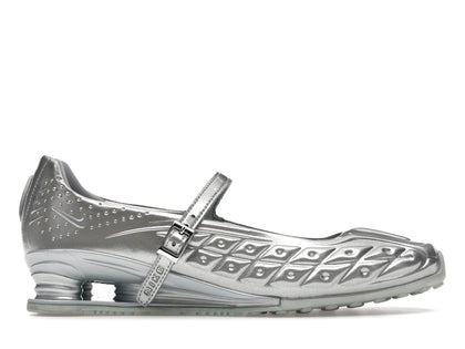 Nike Shox Z Calistra Metallic Silver (Women's) - authentic Nike sneakers