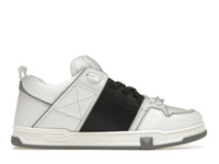 Valentino Garavani Open Skate Calfskin/Fabric White Black Grey