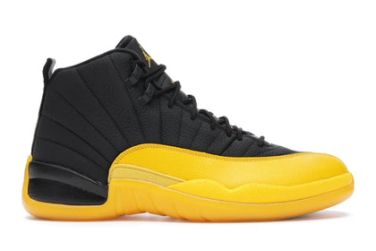Jordan 12 Retro Black University Gold - authentic Jordan sneakers