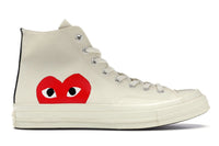Converse Chuck Taylor All Star 70 Hi Comme des Garcons PLAY Weiß