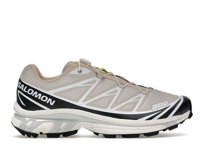 Salomon XT-6 Rainy Day Black White - authentic Salomon sneakers