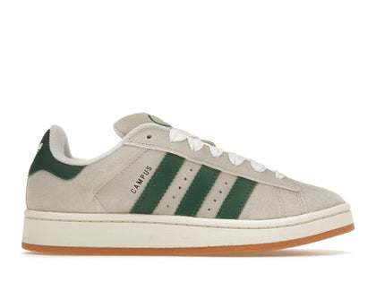 adidas Campus 00s Crystal White Dark Green (Women's) - authentic adidas sneakers
