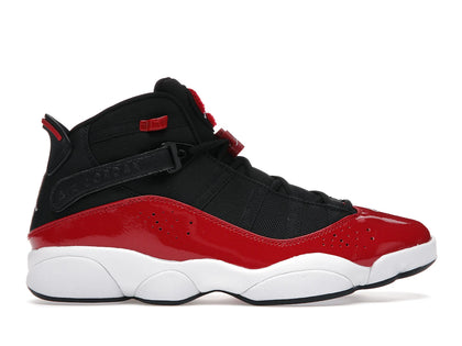 Jordan 6 Rings Black Gym Red White - authentic Jordan sneakers