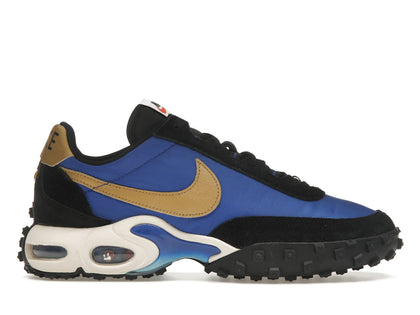 Nike Air Max Waffle Racer SP Hyper Blue Metallic Gold - authentic Nike sneakers