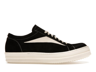 Rick Owens Strobe Vintage Low Black Suede