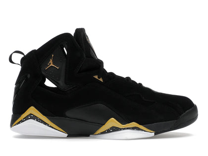 Jordan True Flight Black White Metallic Gold - authentic Jordan sneakers