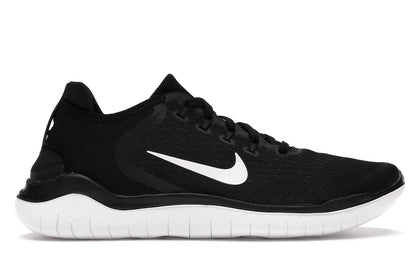 Nike Free RN 2018 Black White - authentic Nike sneakers