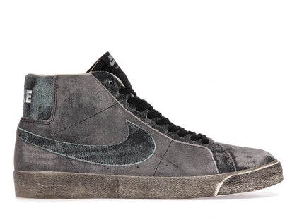 Nike Blazer Mid Faded Black - authentic Nike sneakers