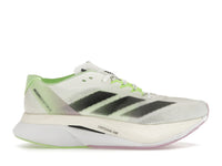 adidas Adizero Boston 12 Cloud White Core Black Green Spark