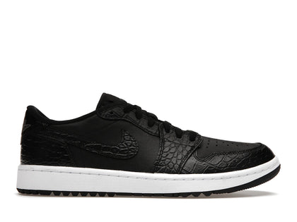 Jordan 1 Retro Low Golf Black Croc - authentic Jordan sneakers