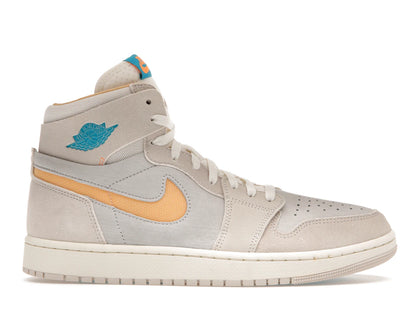 Jordan 1 Zoom CMFT 2 Orewood Brown Bright Citrus Sail - authentic Jordan sneakers