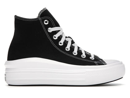 Converse Chuck Taylor All Star Move Hi Black (Women's) - authentic Converse sneakers