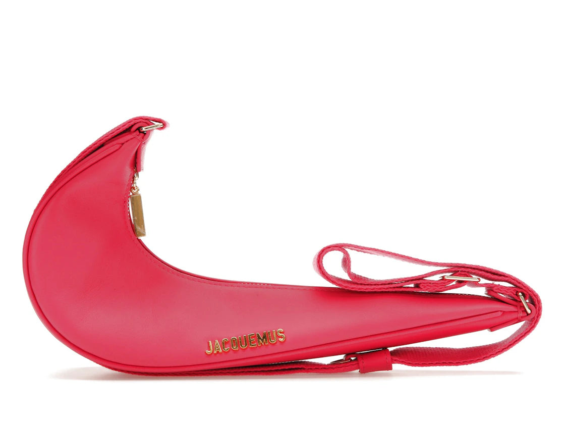 Jacquemus x Nike Le Sac Swoosh Small Dark Pink - vue 360