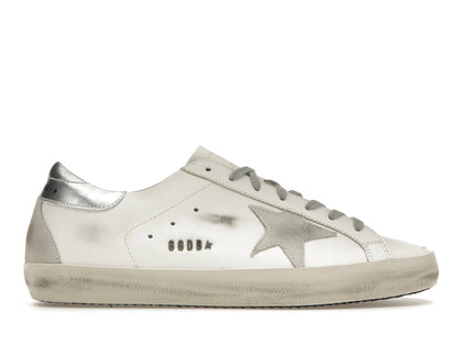 Golden Goose Super-Star White Silver - authentic Golden Goose sneakers