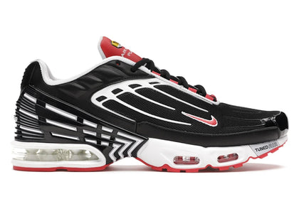 Nike Air Max Plus 3 Black White Track Red - authentic Nike sneakers
