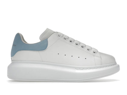 Alexander McQueen Oversized White Grey Blue (Women's) - authentic Alexander McQueen sneakers