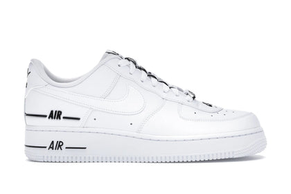 Nike Air Force 1 Low Double Air Low White Black - authentic Nike sneakers