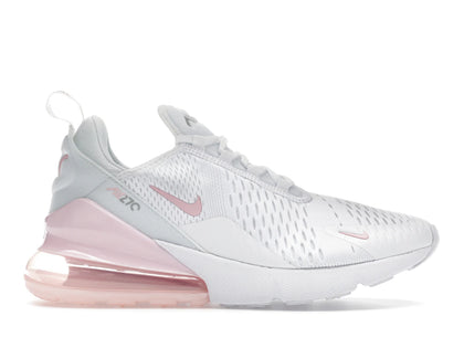 Nike Air Max 270 White Light Smoke Grey Pink Foam (GS) - authentic Nike sneakers