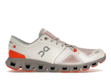 On Running Cloud X 3 Ivory Alloy (Women's) - authentic On sneakers