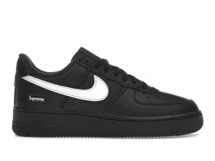 Nike Air Force 1 Low Supreme Black White - authentic Nike sneakers