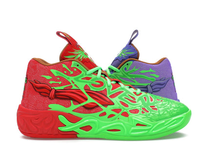 Puma LaMelo Ball MB.04 Teenage Mutant Ninja Turtles Raphael & Donatello - authentic Puma sneakers