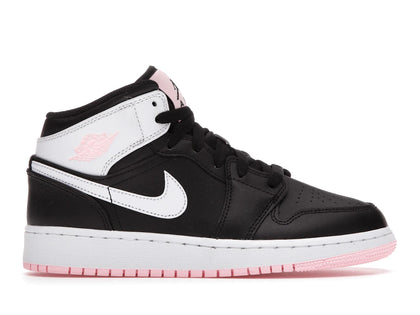 Jordan 1 Mid Arctic Pink Black (GS) - authentic Jordan sneakers