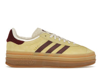 adidas Gazelle Bold Almost Yellow Maroon (Damen)
