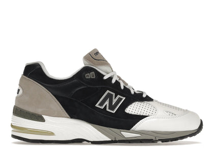 New Balance 991 MiUK SNS Navy White - authentic New Balance sneakers