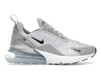 Nike Air Max 270 Pure Platinum Light Smoke Grey Metallic Silver Black (Women's)