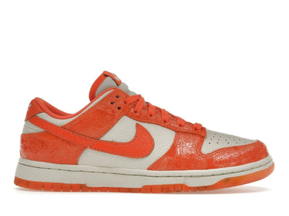 Nike Dunk Low Cracked Orange (Women's) - authentic Nike sneakers
