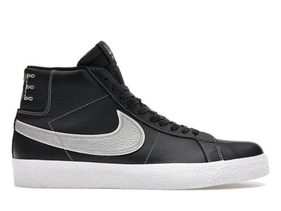 Nike SB Zoom Blazer Mid Mason Silva Dark Obsidian Metallic Silver