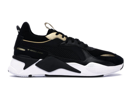 Puma RS-X Trophies Black Gold - authentic Puma sneakers