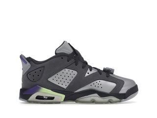 Jordan 6 Retro Low Dark Grey (GS) - authentic Jordan sneakers