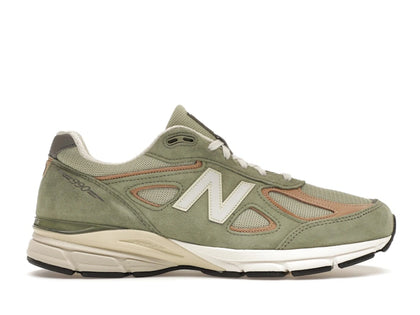 New Balance 990v4 MiUSA Teddy Santis Olive Incense - authentic New Balance sneakers