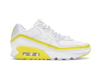 Nike Air Max 90 Undefeated White Optic Yellow - authentic Nike sneakers