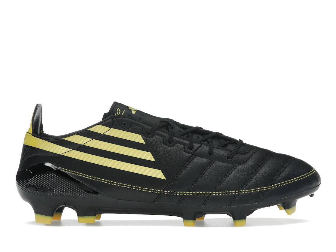adidas F50 Elite Leather 2010 FG Remake Pack Black Yellow - vue 360