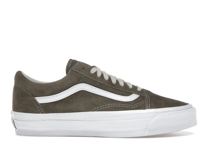 Vans Premium Old Skool 36 LX Pig Suede Sea Turtle Brown - authentic Vans sneakers