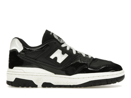 New Balance 550 Black Sea Salt Patent - authentic New Balance sneakers