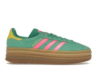 adidas Gazelle Bold Court Green Lucid Pink (Women's)
