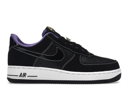 Nike Air Force 1 Low '07 LV8 World Champ Black Purple - authentic Nike sneakers
