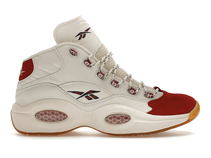 Reebok Question Mid Vintage Red Toe - authentic Reebok sneakers