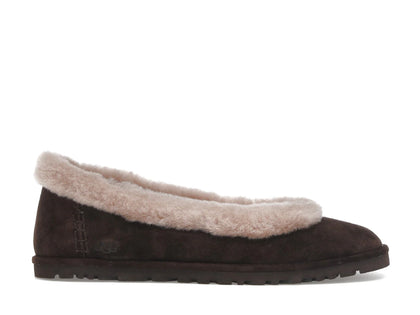 UGG Zora Ballet Flat Dusted Cocoa (Women's) - authentic UGG sneakers