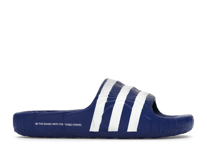 adidas Adilette 22 Royal Blue Cloud White - authentic adidas sneakers